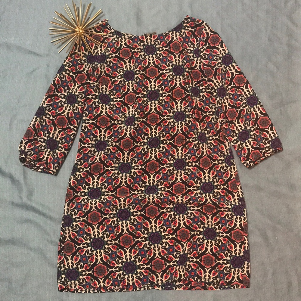 Kaleidoscope pattern dress